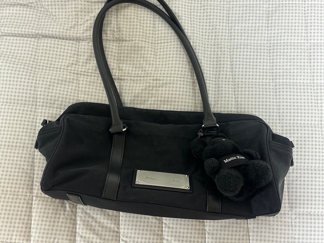 마땡킴(Matin Kim) 나일론 스포티 토트백 블랙 상품이미지2