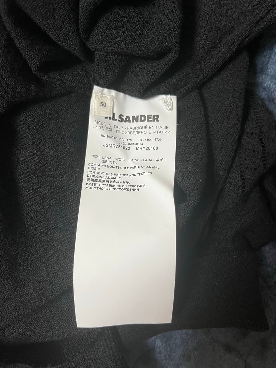 질샌더 폴로 롱슬리브 메쉬 스웨터 50 상품이미지7