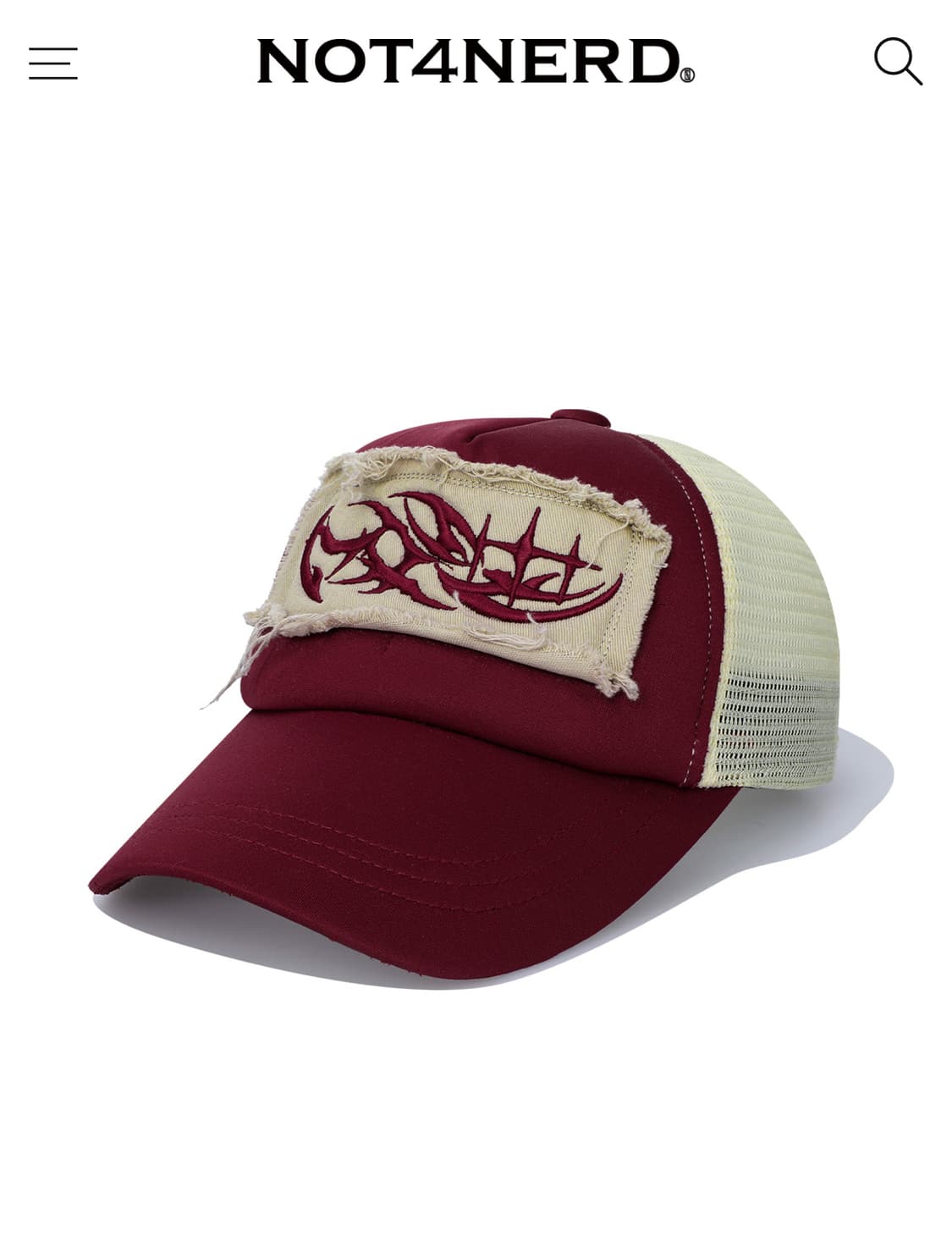 낫포너드 트러커 볼캡 상품이미지1