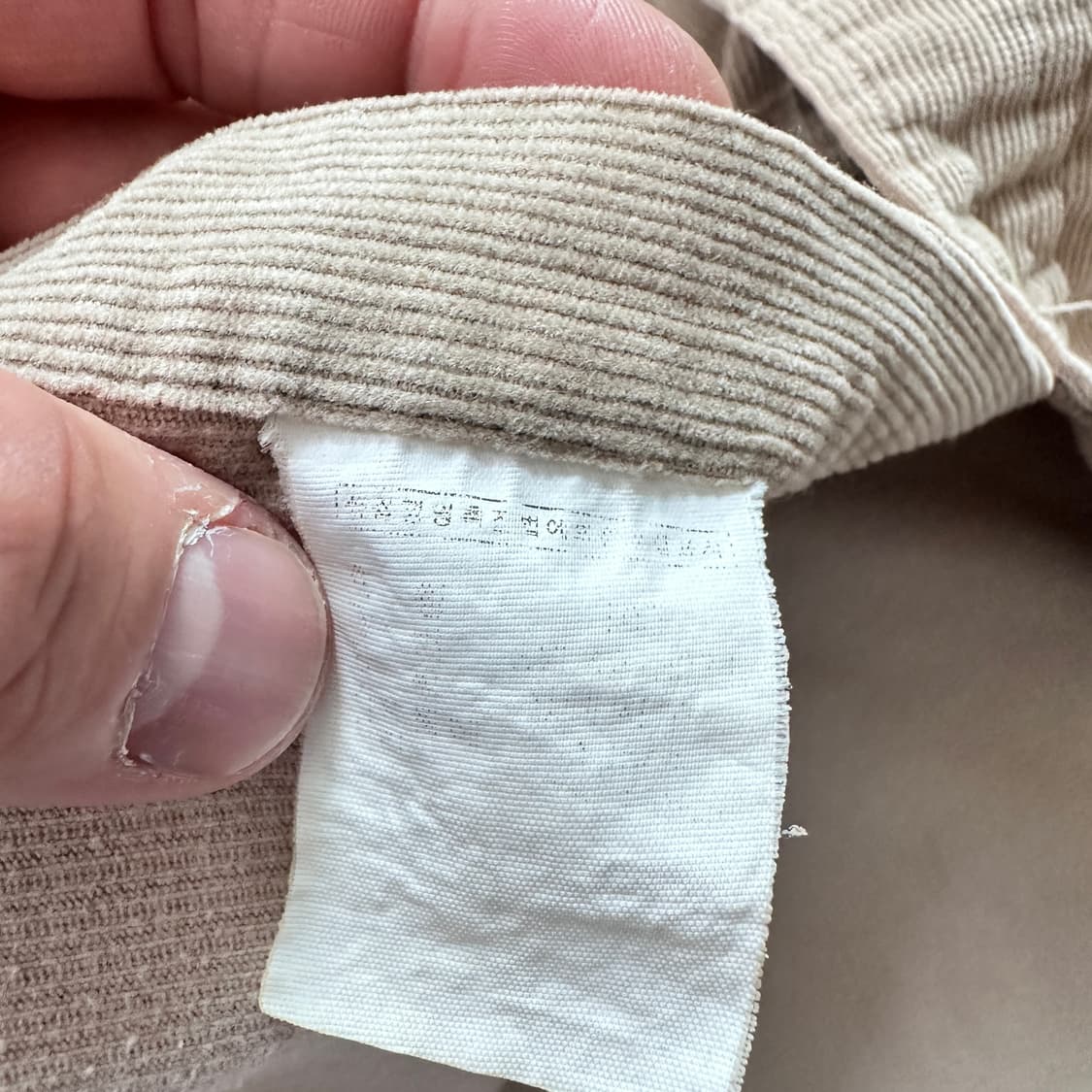 90s 폴로 랄프로렌 블레이크 코듀로이 셔츠 베이지 L 상품이미지7