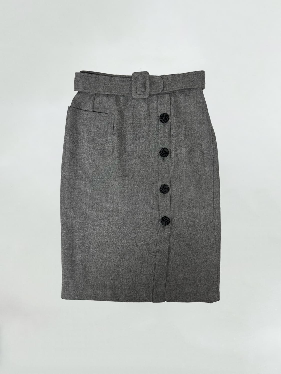 발렌티노 벨티드 디자인 랩스커트 상품이미지1