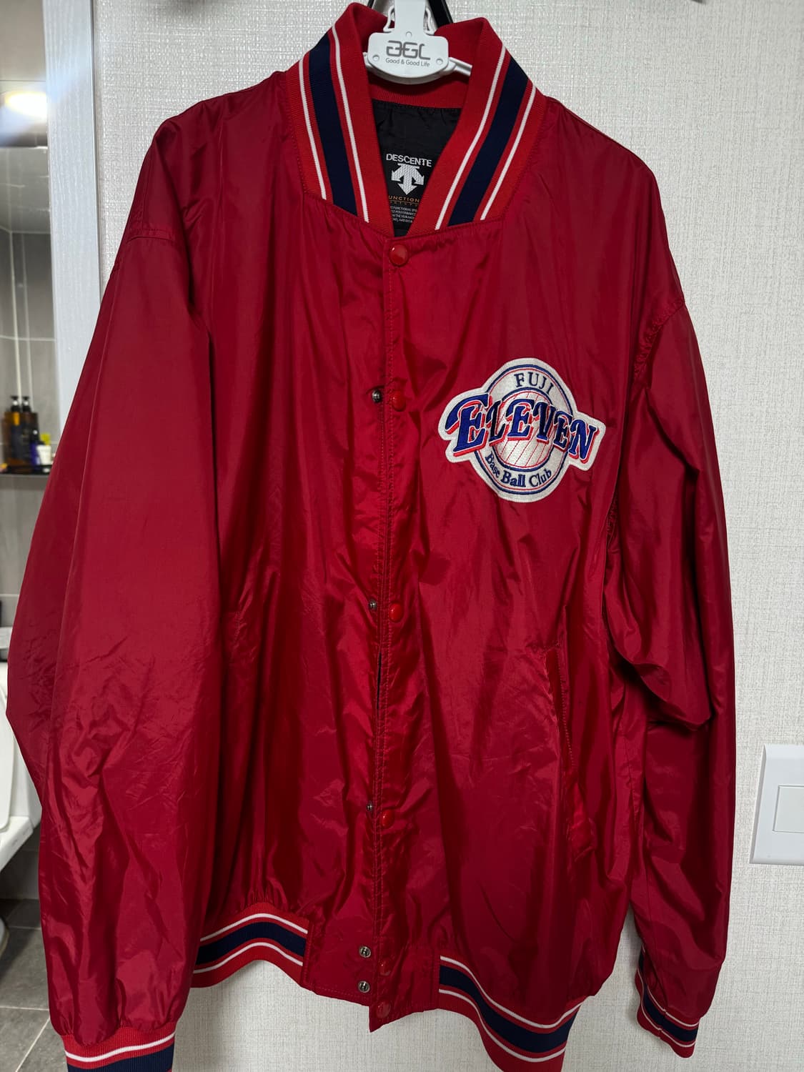 made in japan 일본 데상트 베이스볼 자켓 상품이미지1