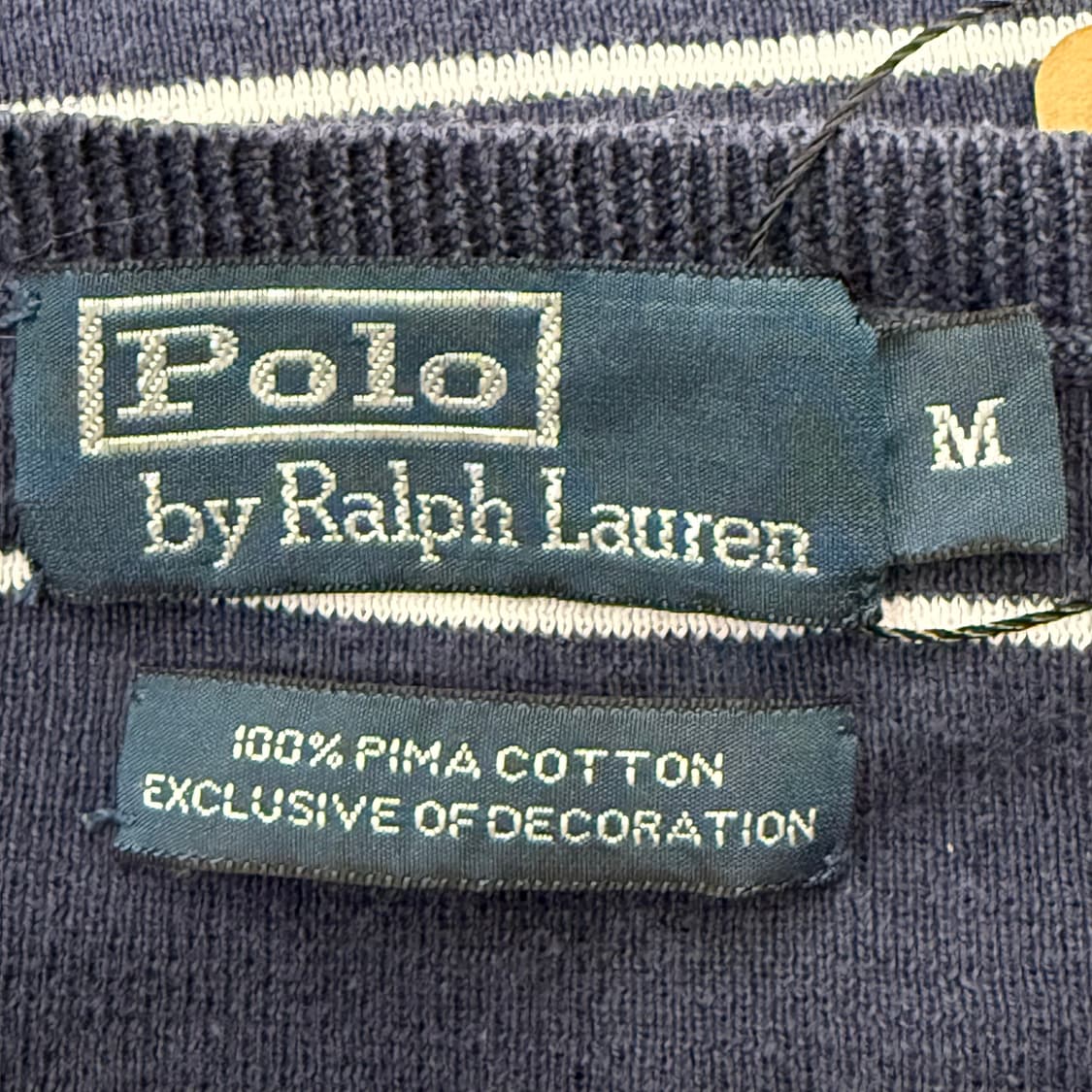 폴로 랄프로렌 네이비 스트라이프 맨투맨 상품이미지5