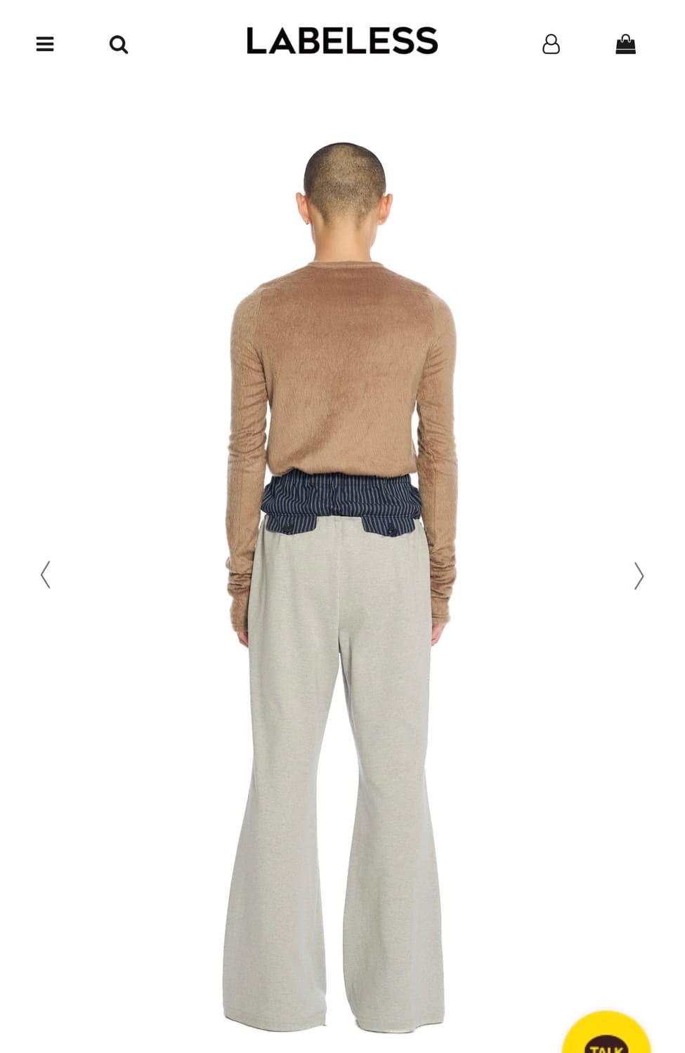 Labeless Gold fluffy slim cardigan 2사이즈 상품이미지3