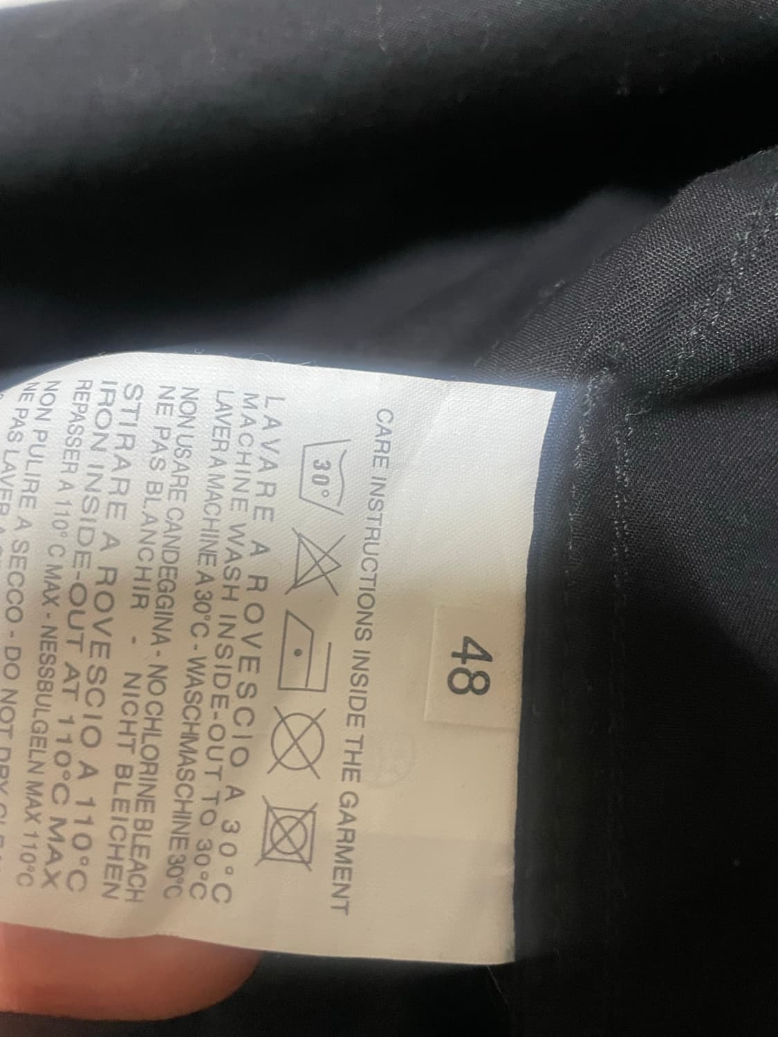 라프시몬스 크롭 버튼 봄버자켓 상품이미지5