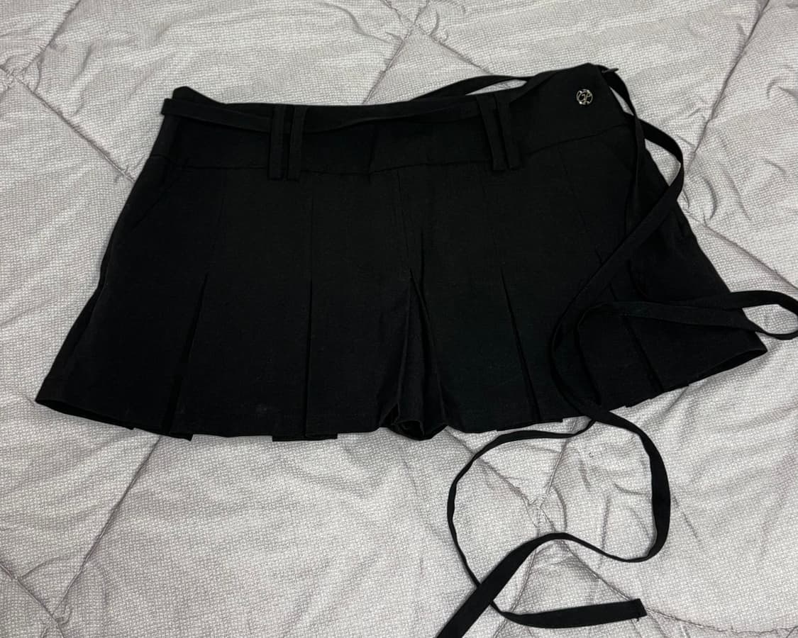 페인오어플레져 플리츠 스커트 상품이미지5