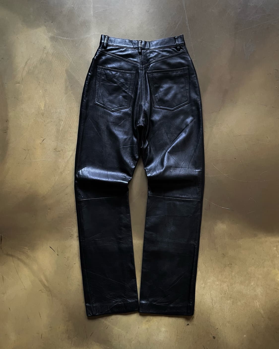 COGGIOLA Real Cowhide Leather Trouser 상품이미지8