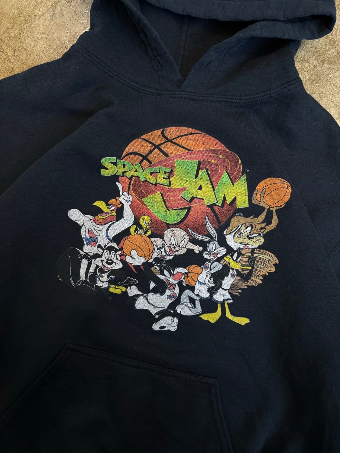 Space Jam 루니툰즈 빈티지 후디스웻 상품이미지3