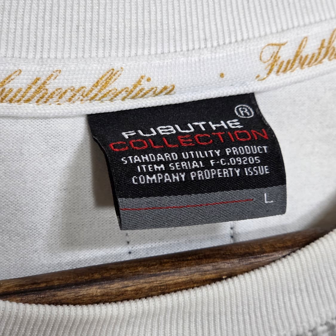 후부 화이트 레터링 자수 롱슬리브 상품이미지8