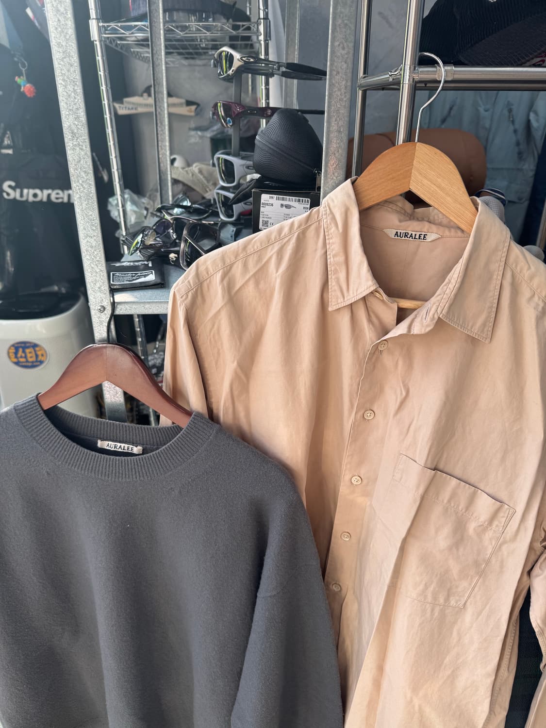 오라리 셔츠 4사이즈 니트 3사이즈  상품이미지4