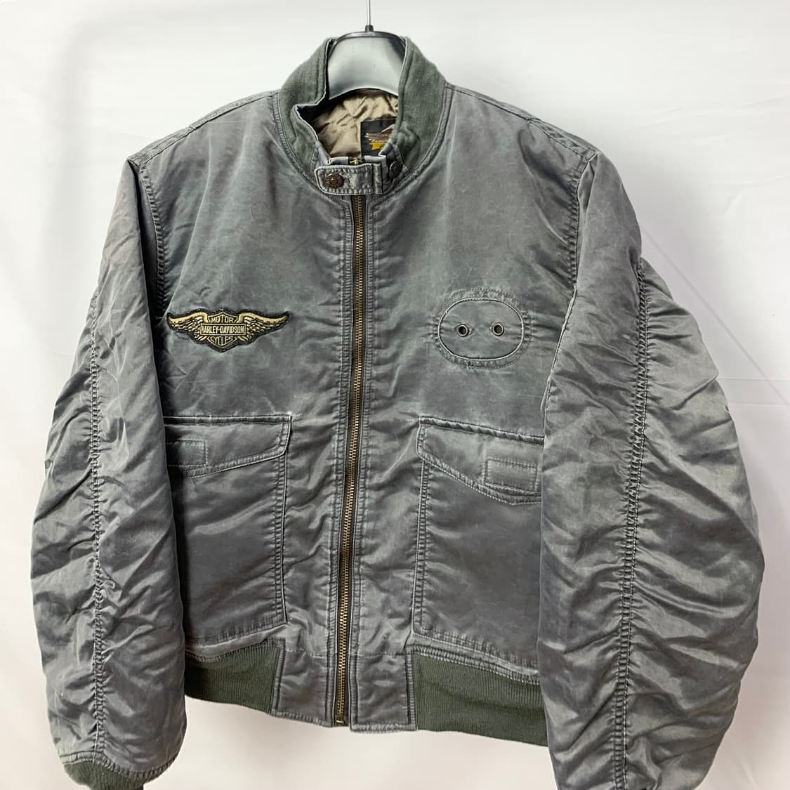 할리데이비슨 하이넥 봄버 자켓 상품이미지3
