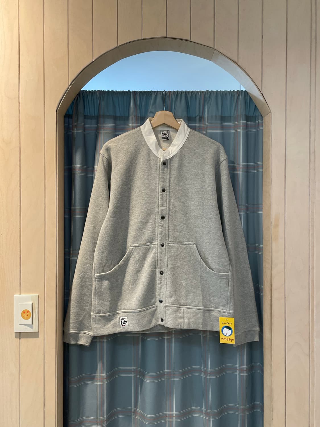 CHUMS 풀스냅 허리케인탑 스웨트셔츠 상품이미지4