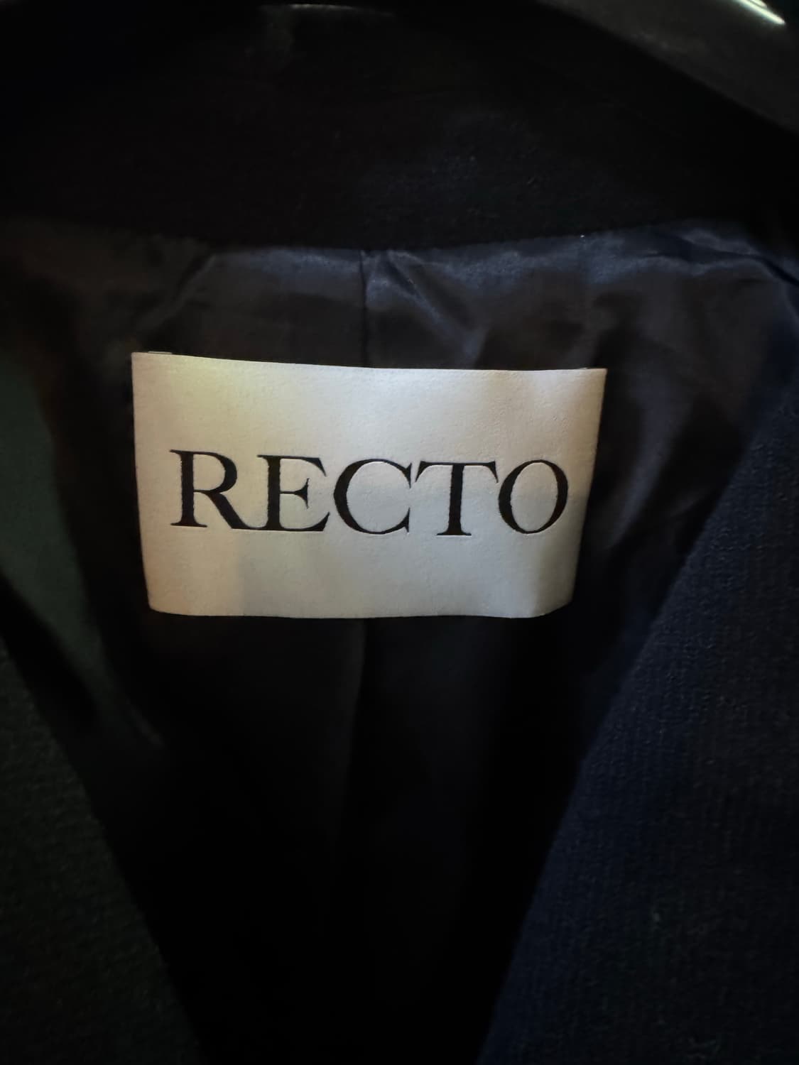 렉토 밀리터리 울 크롭 자켓 M 상품이미지3