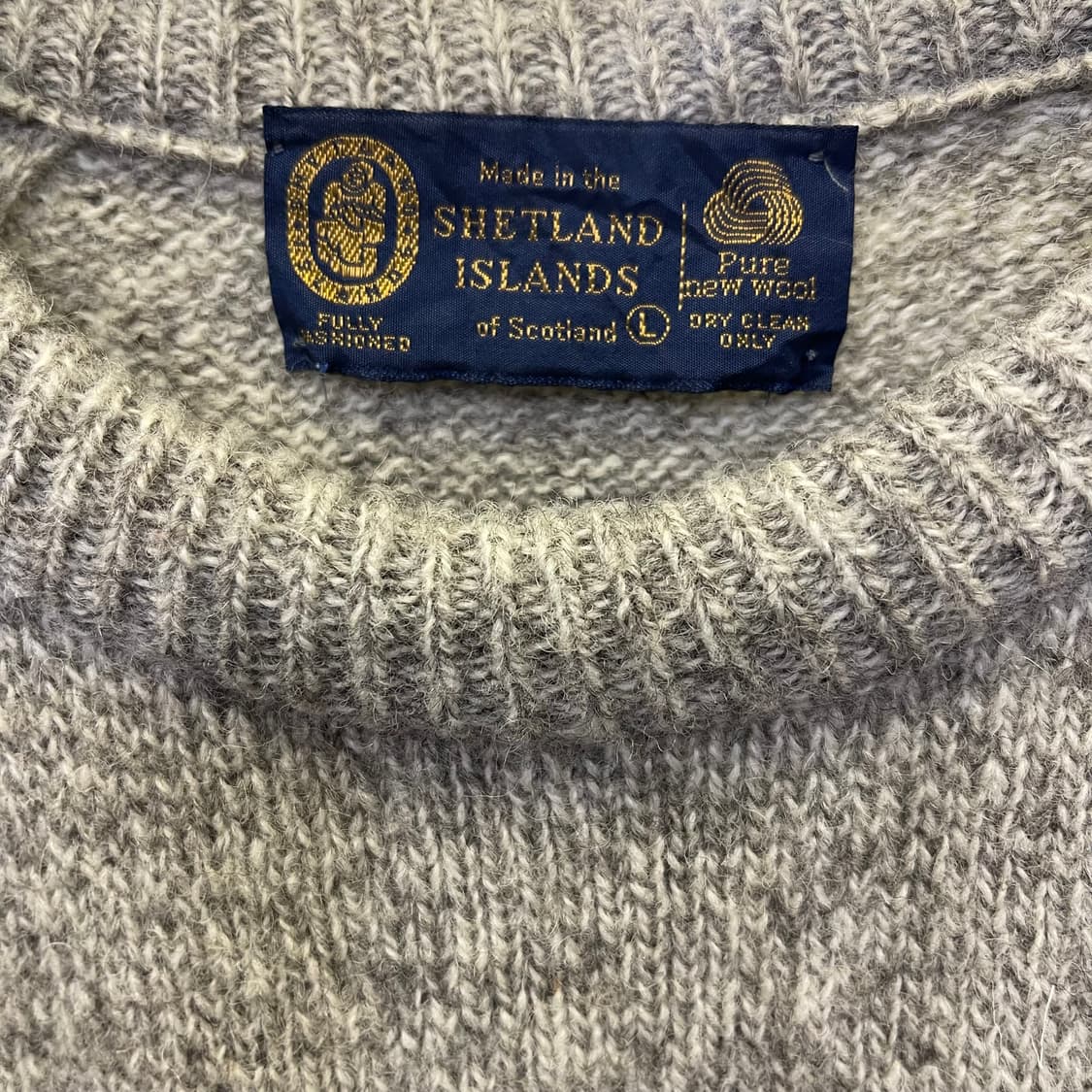 shetland islands wool sweater 상품이미지3