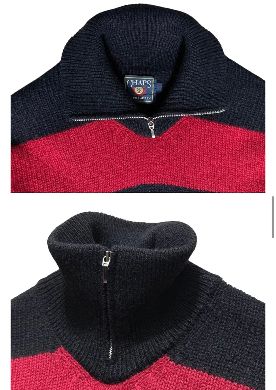폴로 챕스 니트집업 상품이미지3
