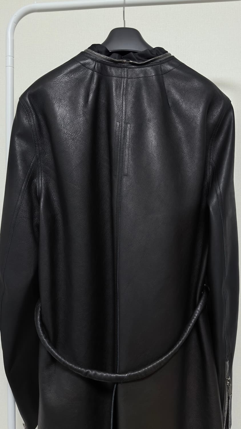 Rick Owens 21AW Klaus 레더 코트 50 상품이미지4