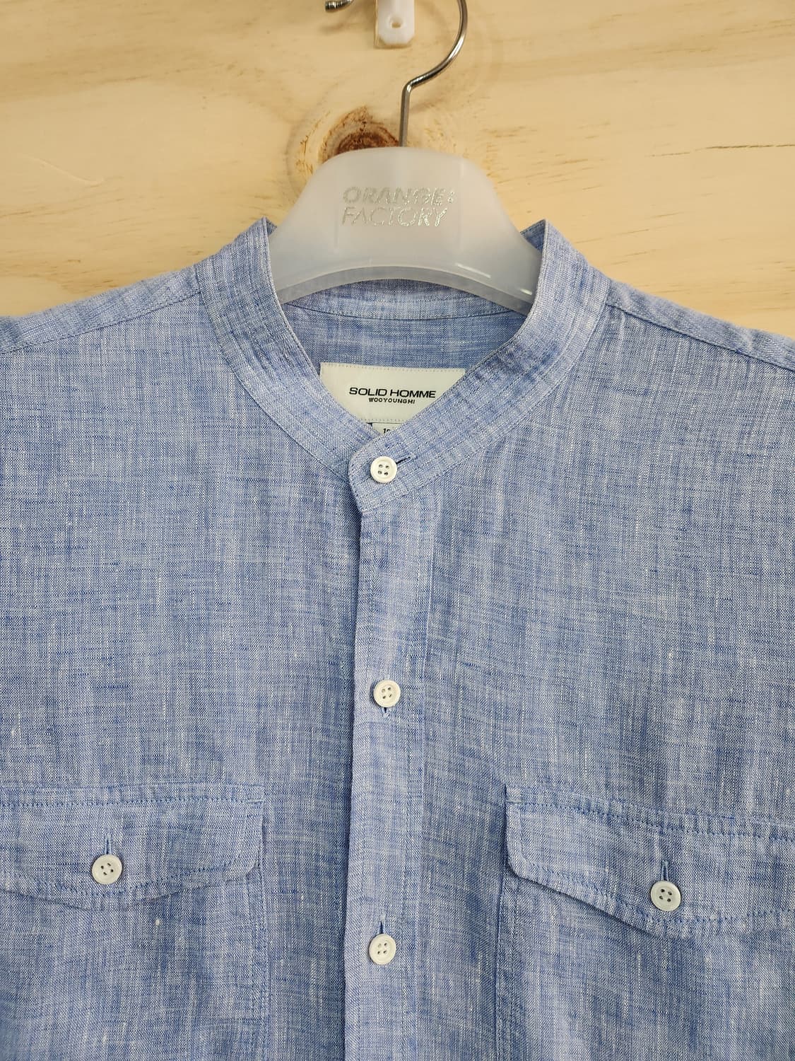 226) 우영미 솔리드옴므 마 셔츠 상품이미지4