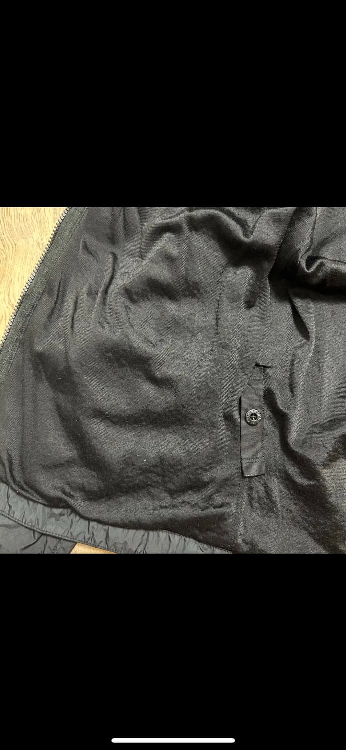 스톤 아일랜드 10123 크링클랩스 오버셔츠 블랙 상품이미지6