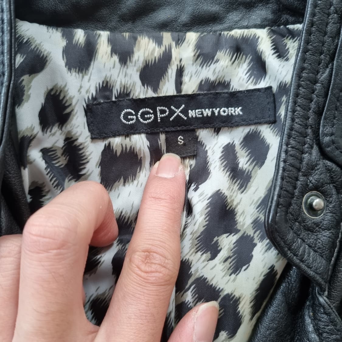  GGPX 뉴욕 레더자켓  상품이미지5