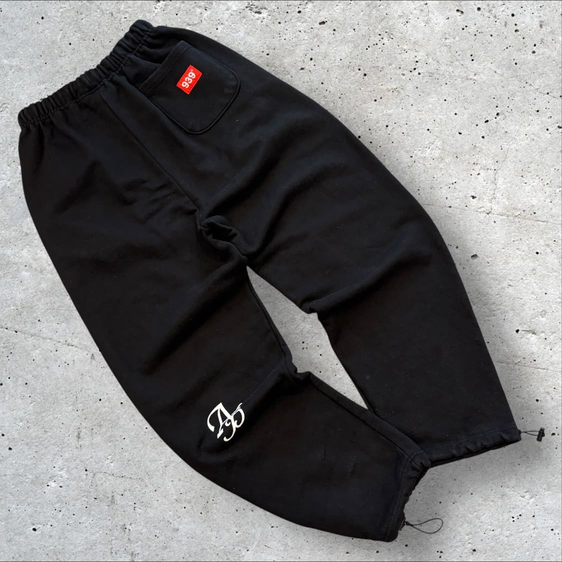 [M] 939 아카이브 볼드 블랙 트레이닝 바지 팬츠 C679 상품이미지2