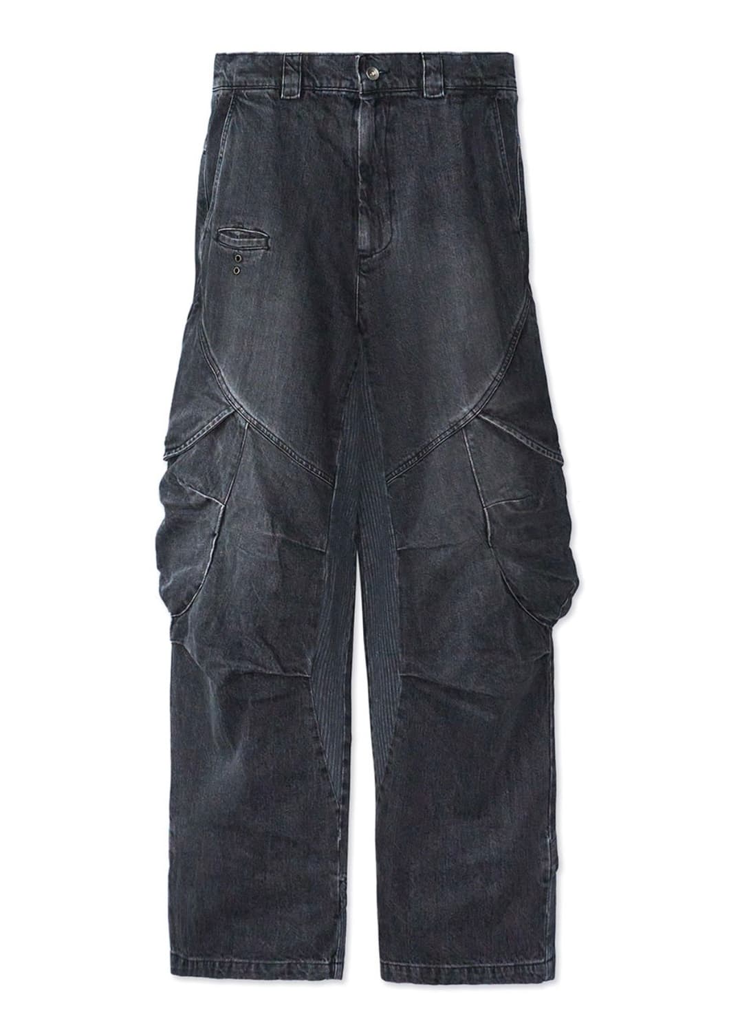 이그노타 코어:6  워시드 카고팬츠 블랙 M 상품이미지2