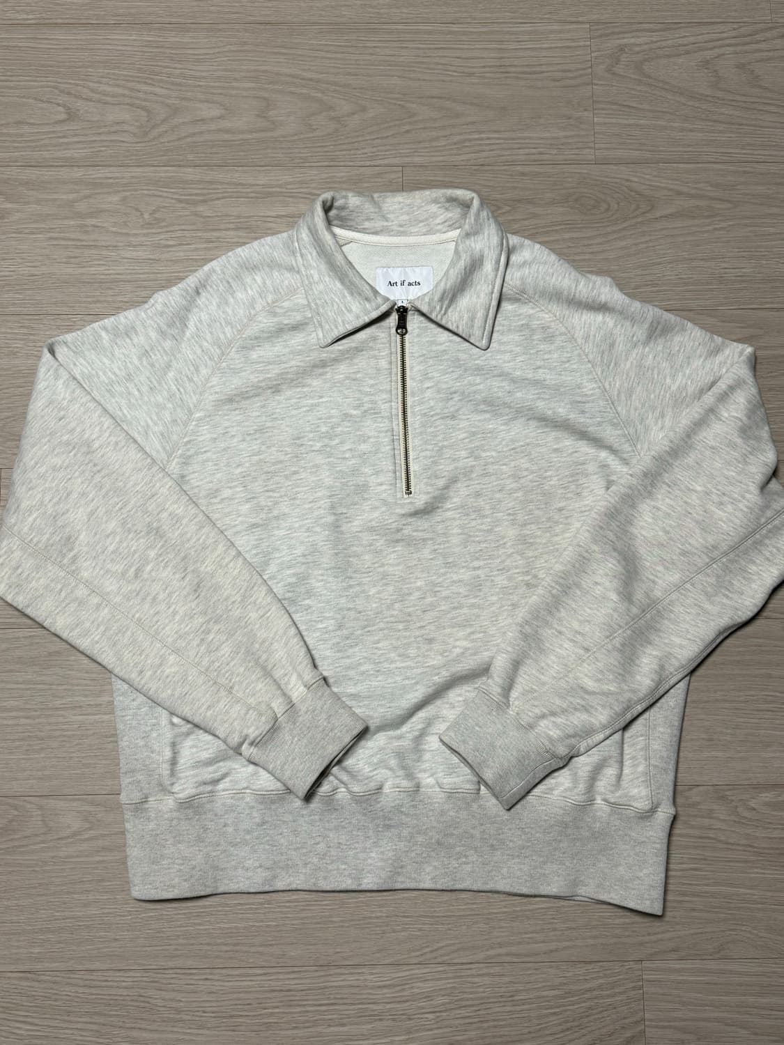 [Lsize] 아트이프액츠 하프집업 스웻셔츠 상품이미지1