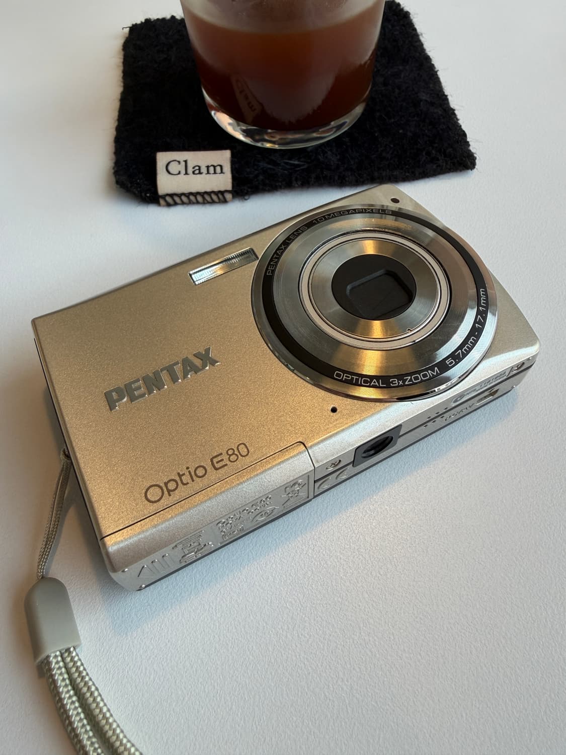(작례 ) PENTAX Optio E80 펜탁스 옵티오 E80 건전지디카 상품이미지1