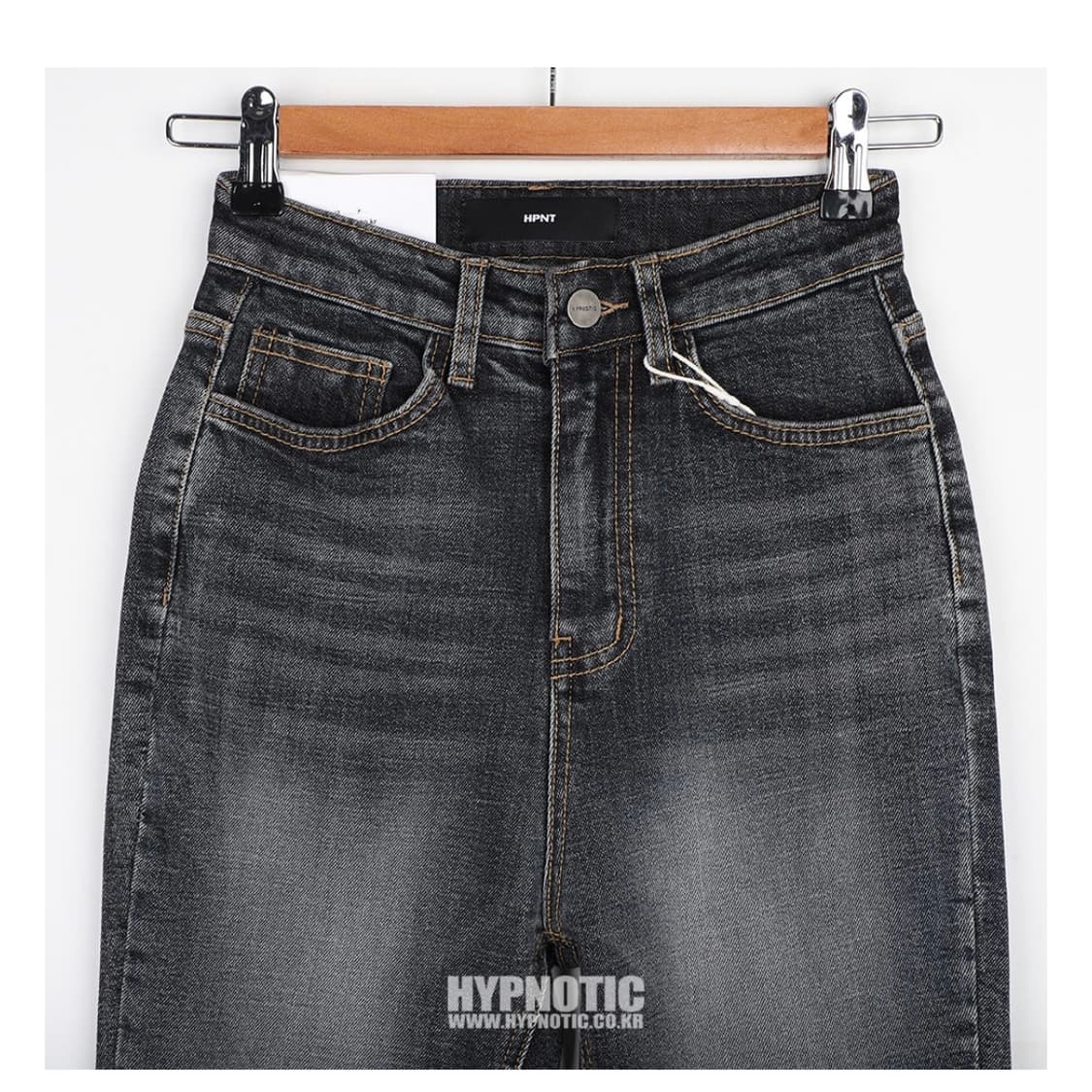 히프나틱 워싱 부츠컷 데님 S 상품이미지2