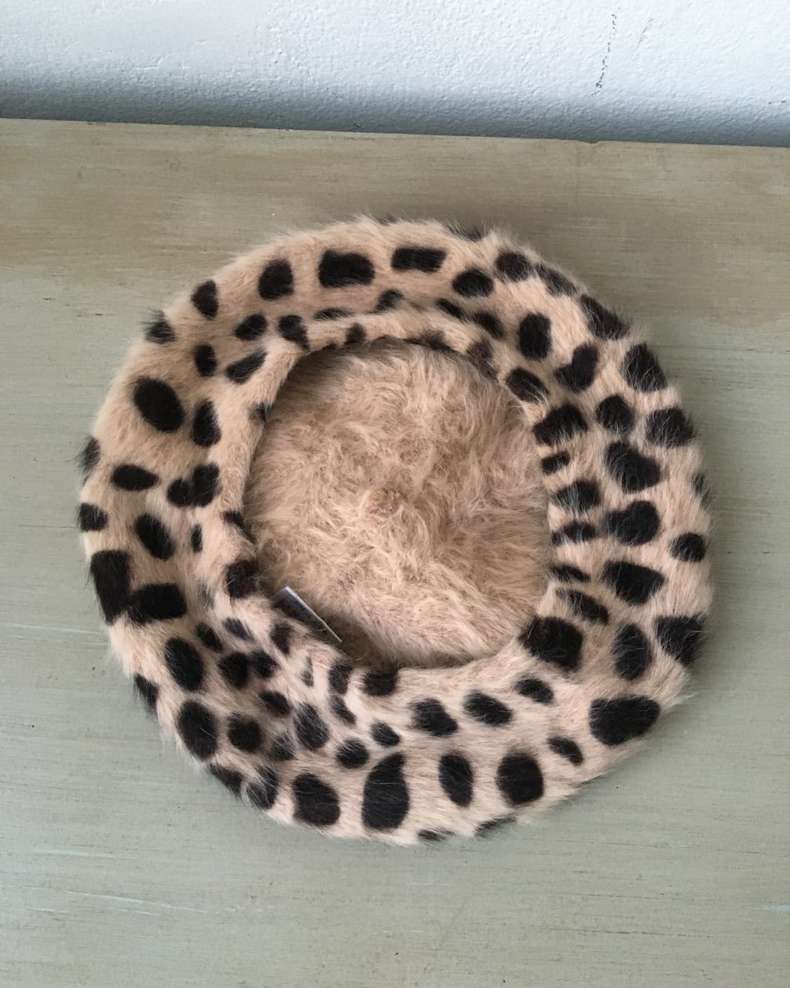  pom leopard pattern beret 상품이미지4