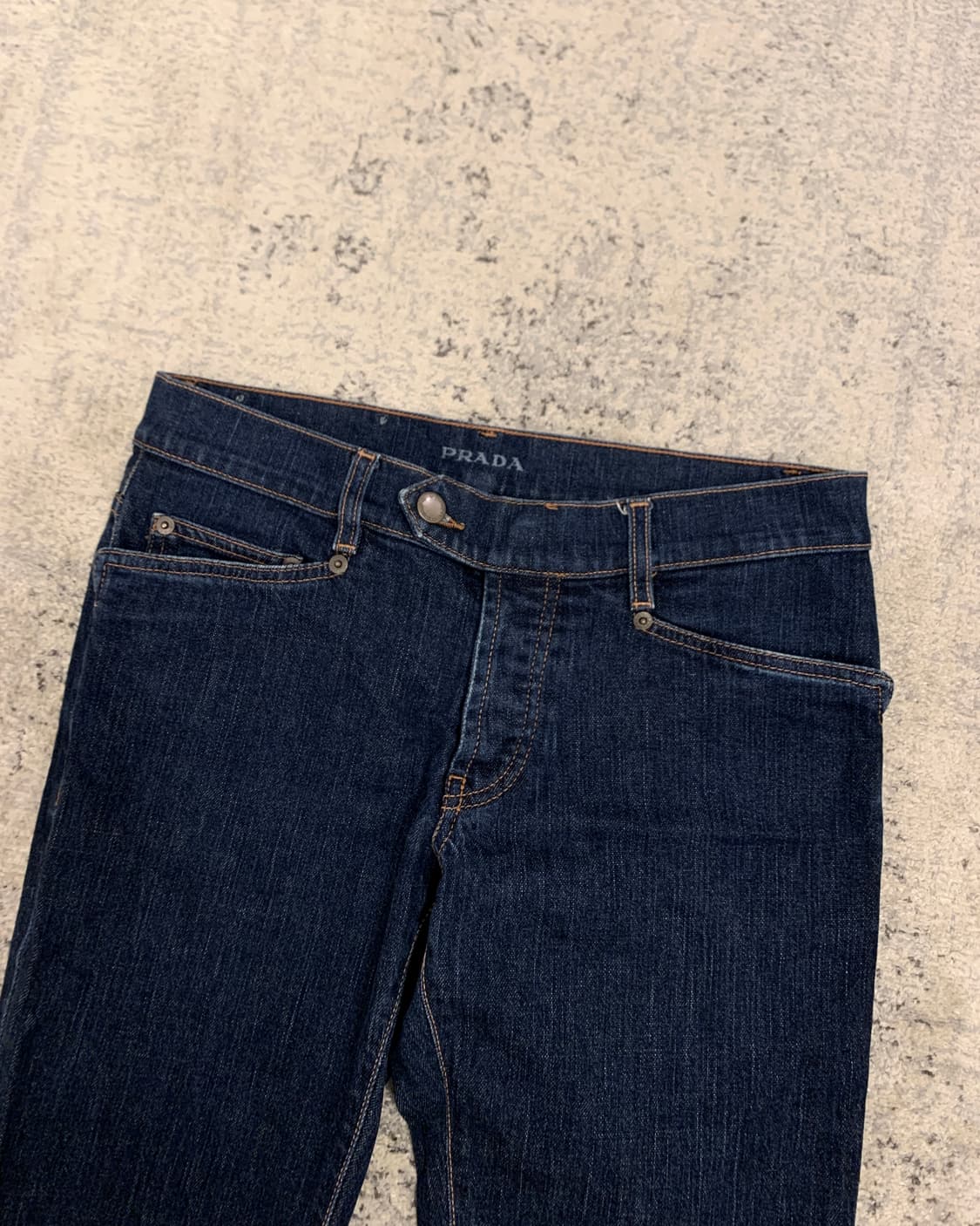 프라다 데님 스냅 팬츠 상품이미지3