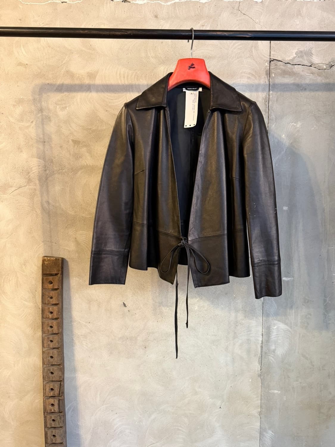 TSE 캐시미어 램스킨 레더 자켓 55 상품이미지1