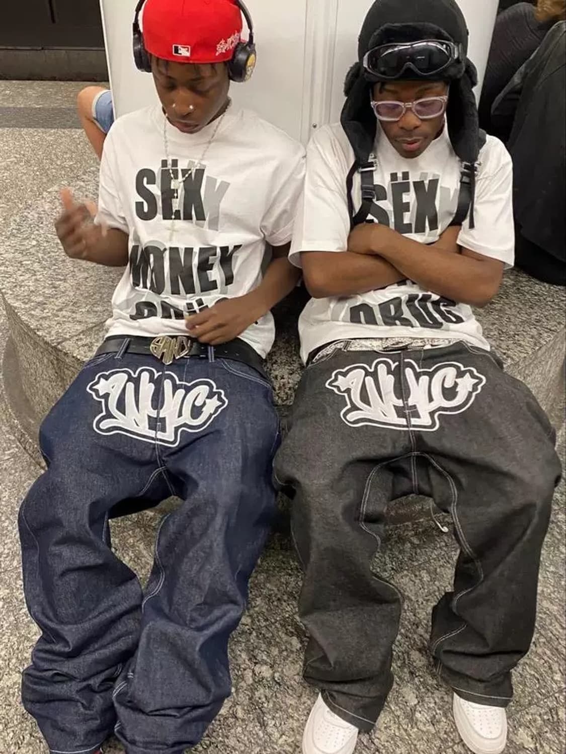 섹시 머니 드럭 오버핏 반팔티 / 맨투맨 상품이미지3