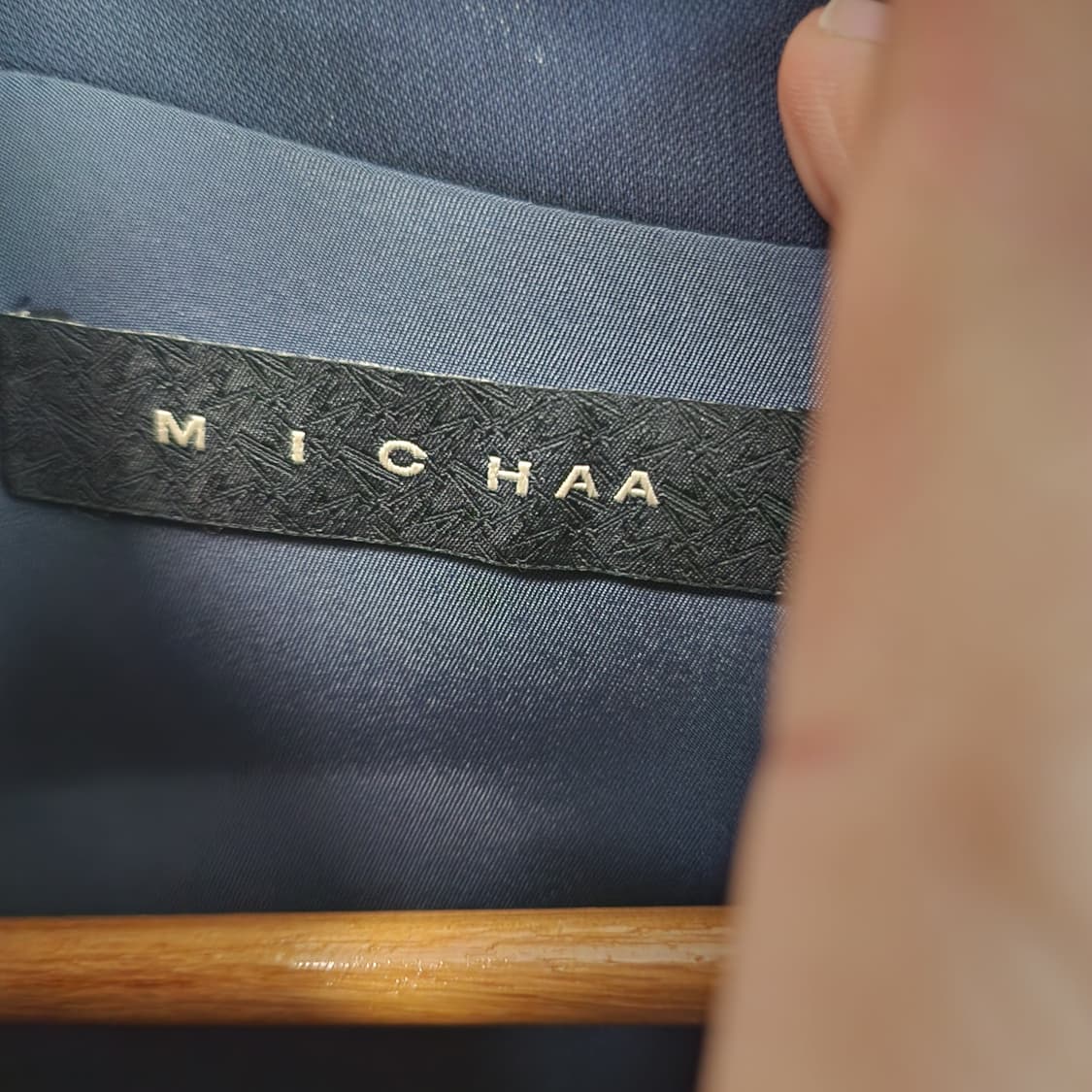 미샤 네이비 슬림핏 원피스 상품이미지3