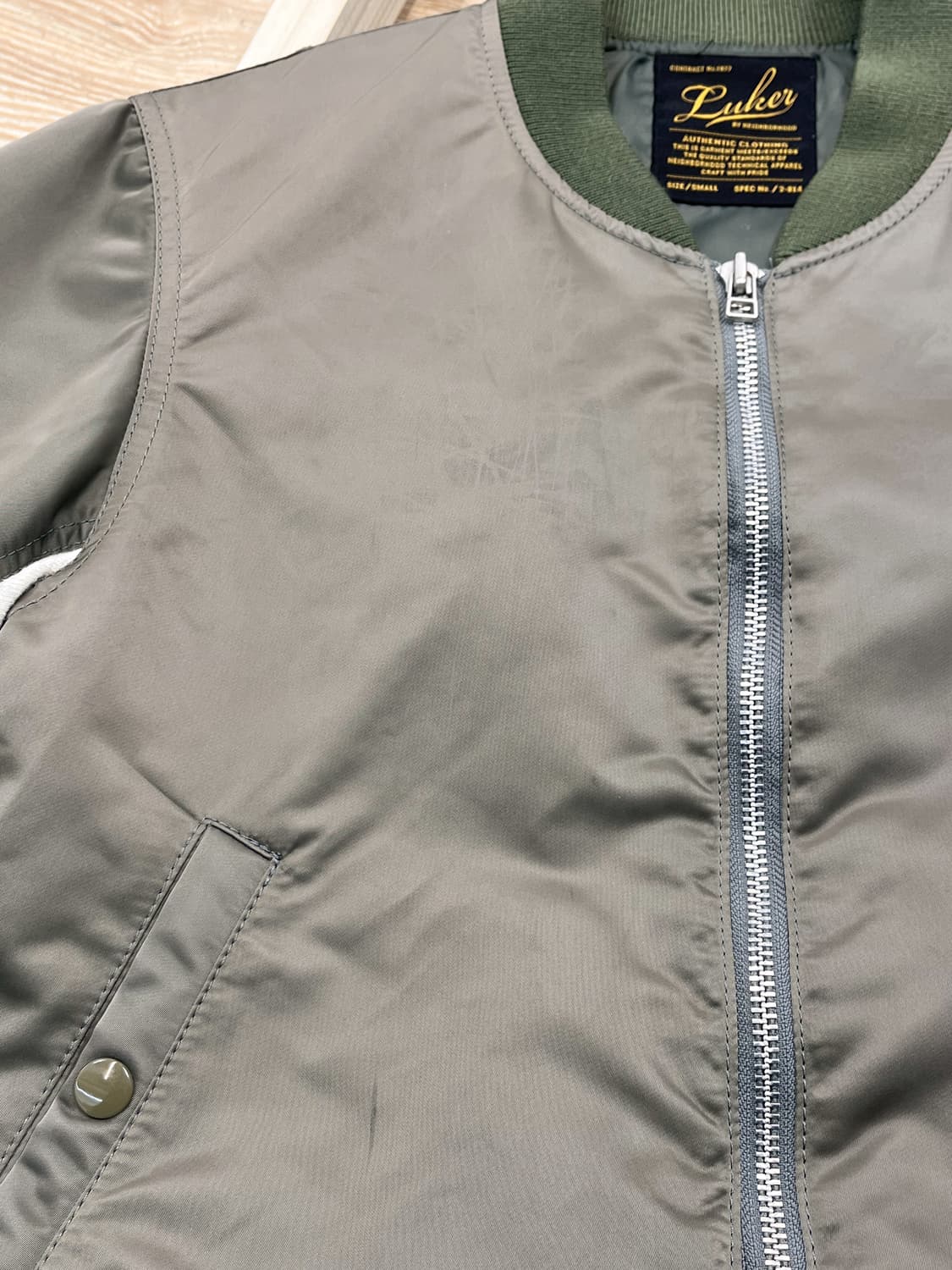 루커 바이 네이버후드 Ma-1 봄버 자켓 상품이미지7