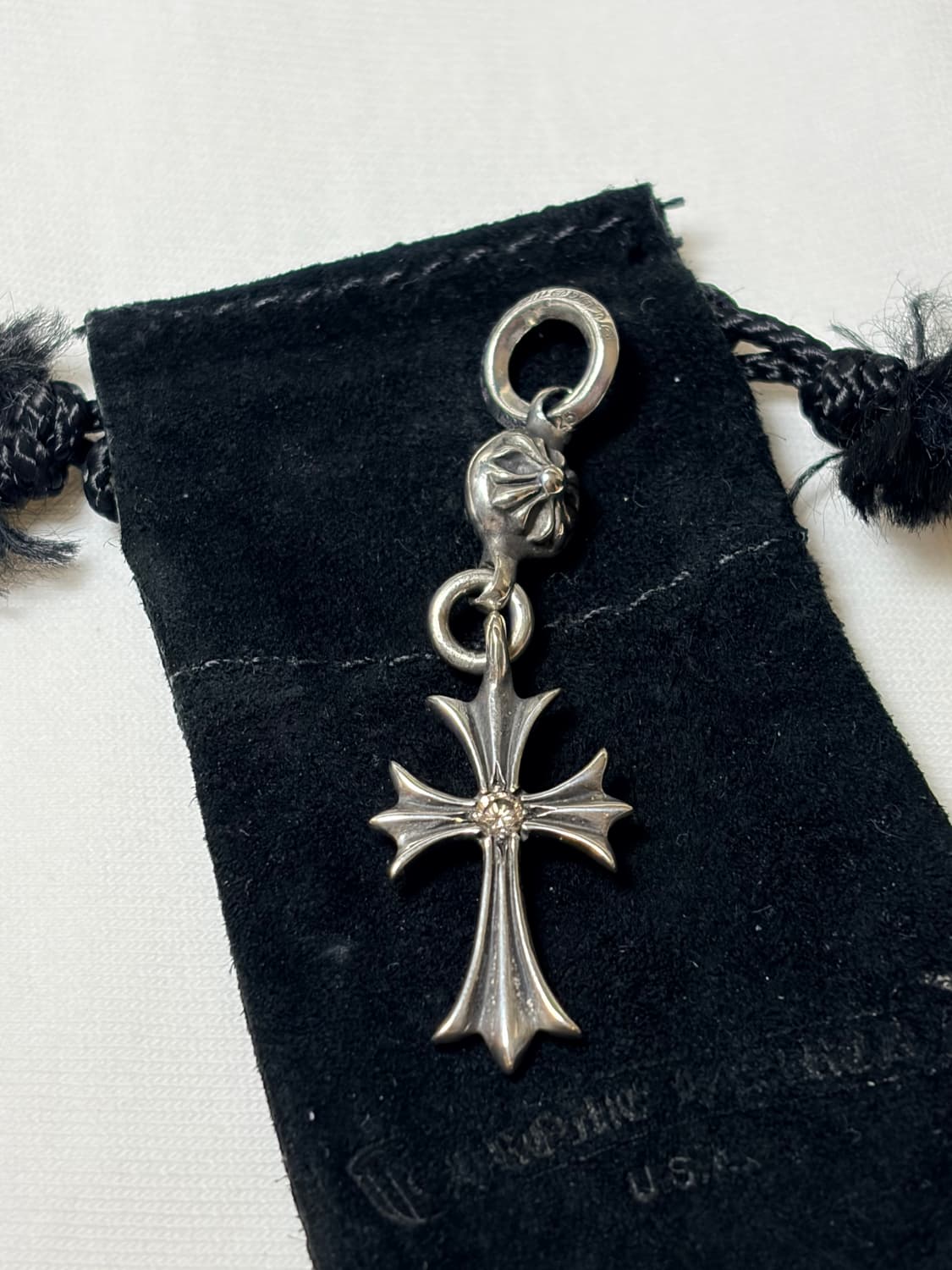 크롬하츠 원볼타이니크로스 1p 다이아 (오리지널) 펜던트 상품이미지1