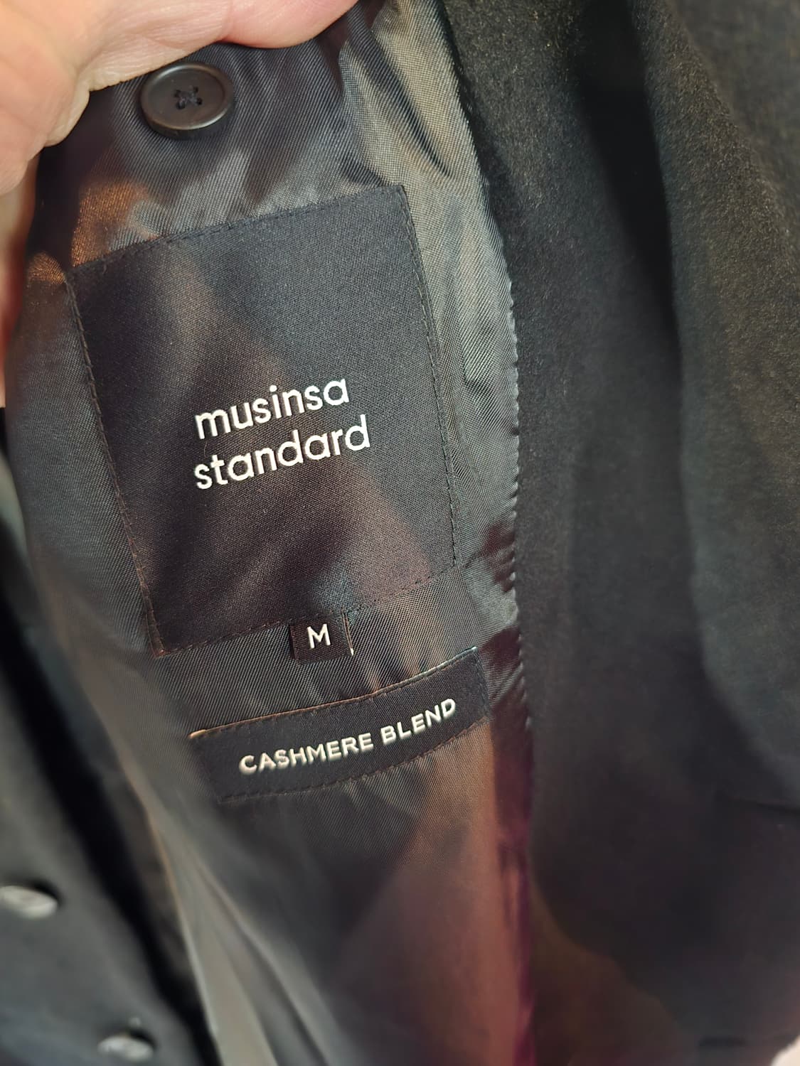 무신사스텐다드 캐시미어 코트  상품이미지5
