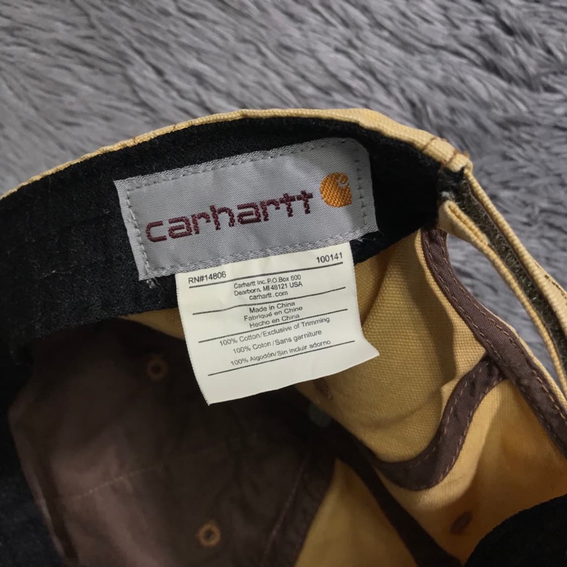 [[ONE] 칼하트(CARHARTT) 오데사 캡 브라운 상품이미지6