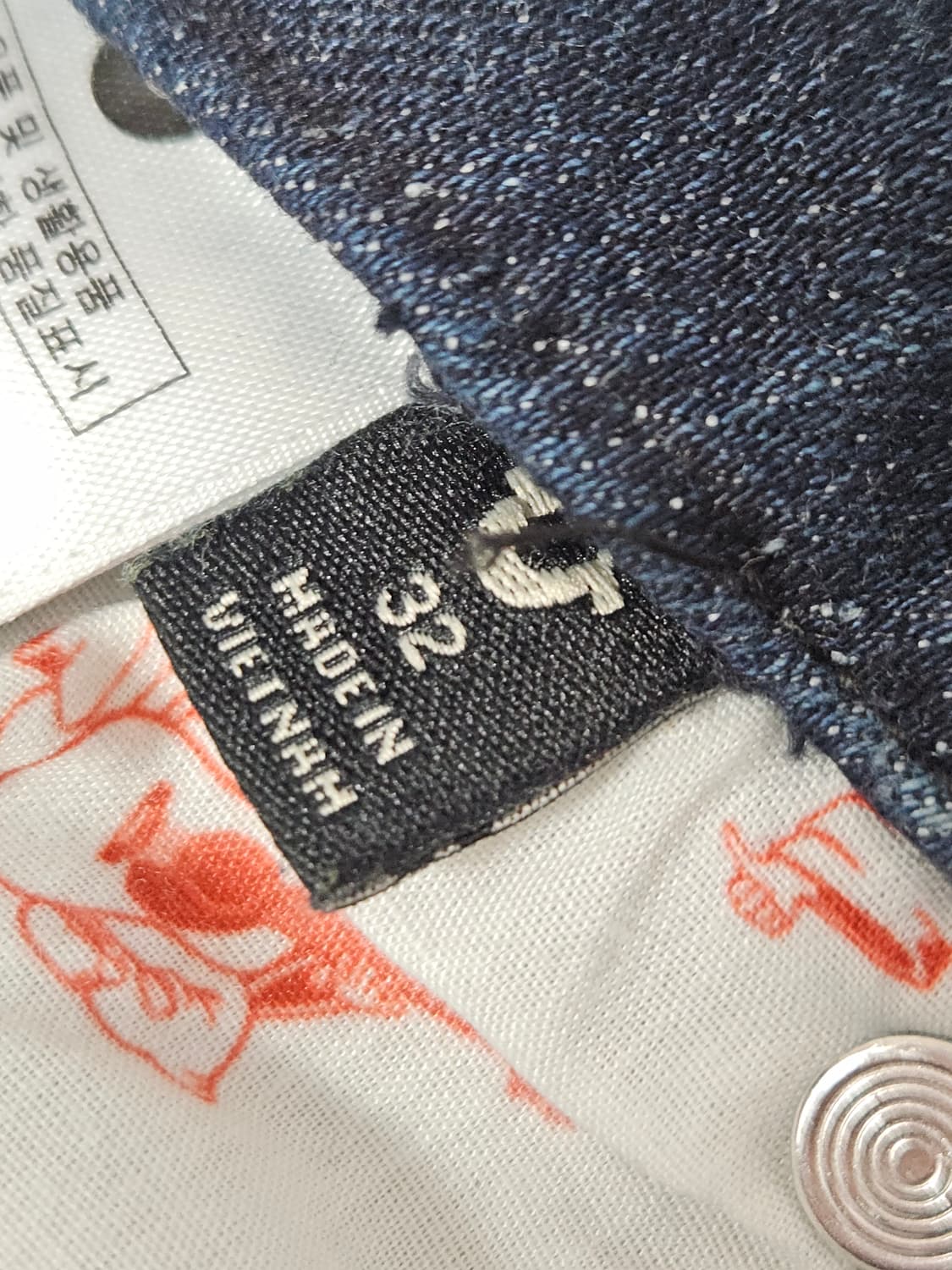 트루릴리전 청바지 데님팬츠 진 크림패치 32 상품이미지6