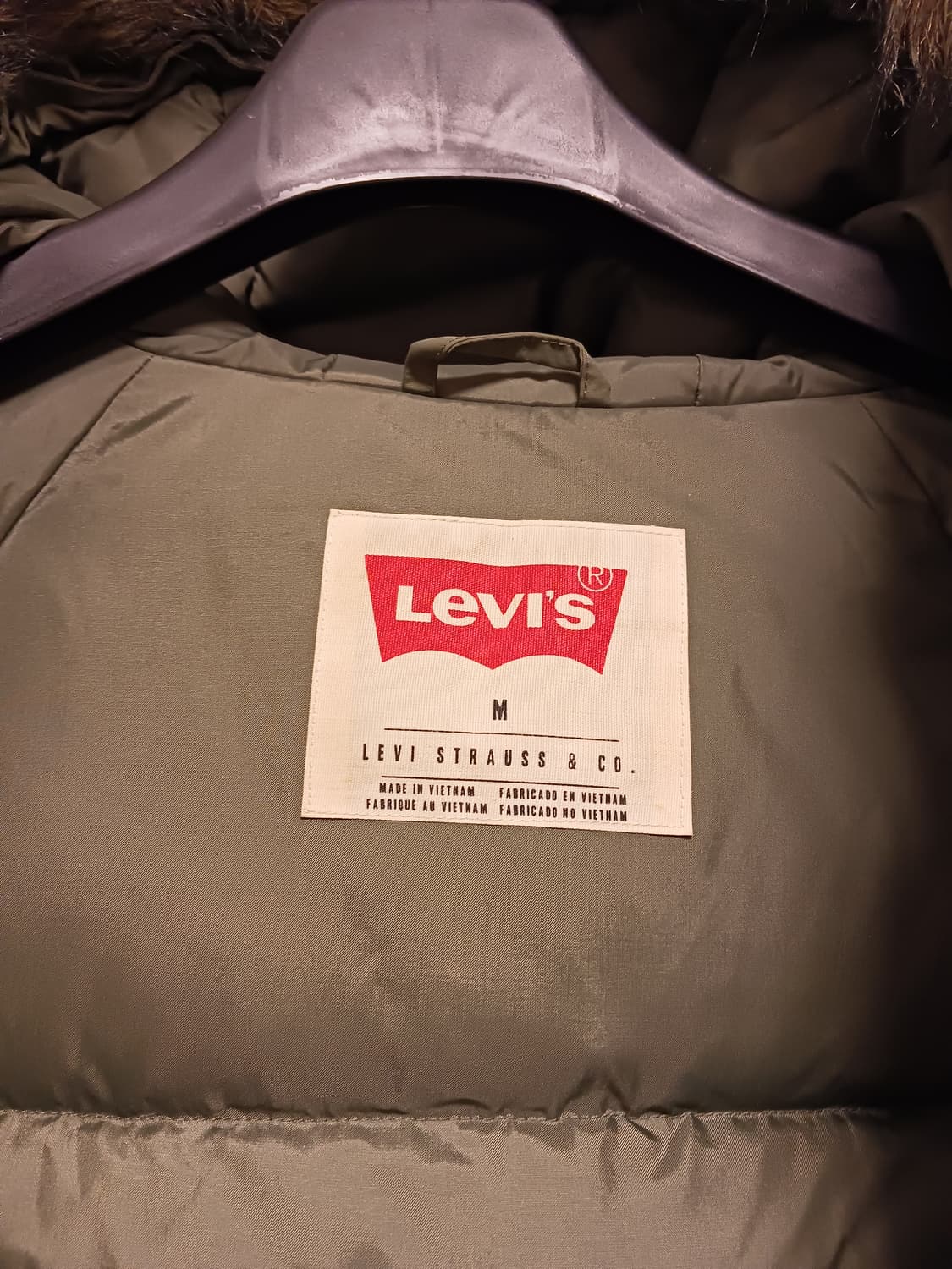 리바이스 야상 덕다운패딩 상품이미지3