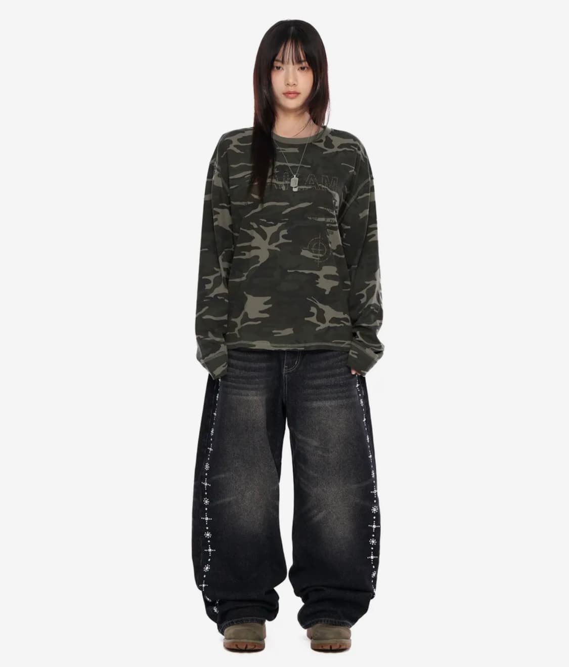 아캄 카모 긴소매티 상품이미지3