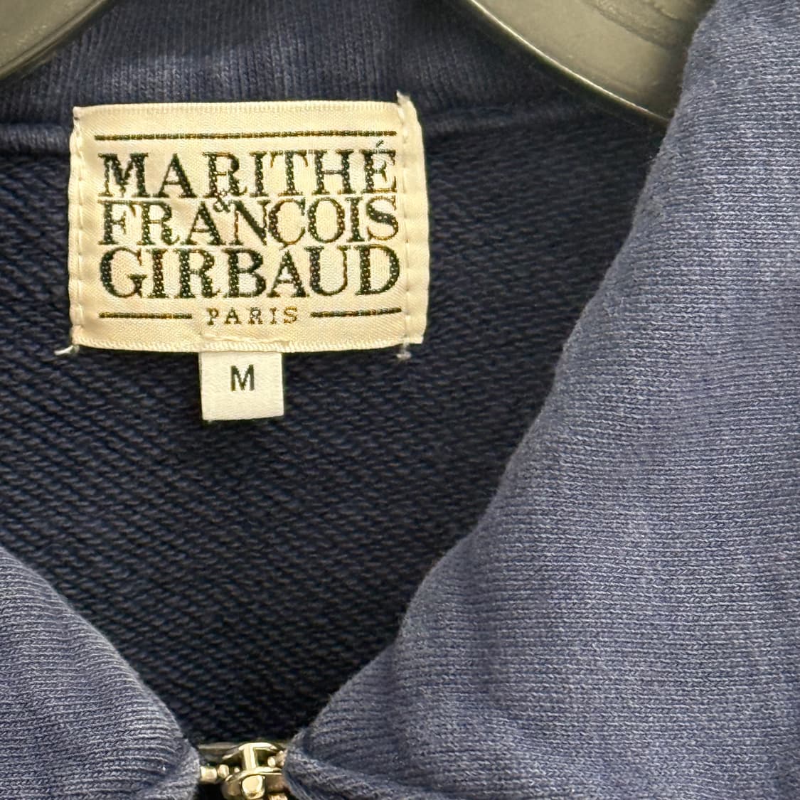 마리떼프랑소와저버 크롭 하프집업 (M) 상품이미지2