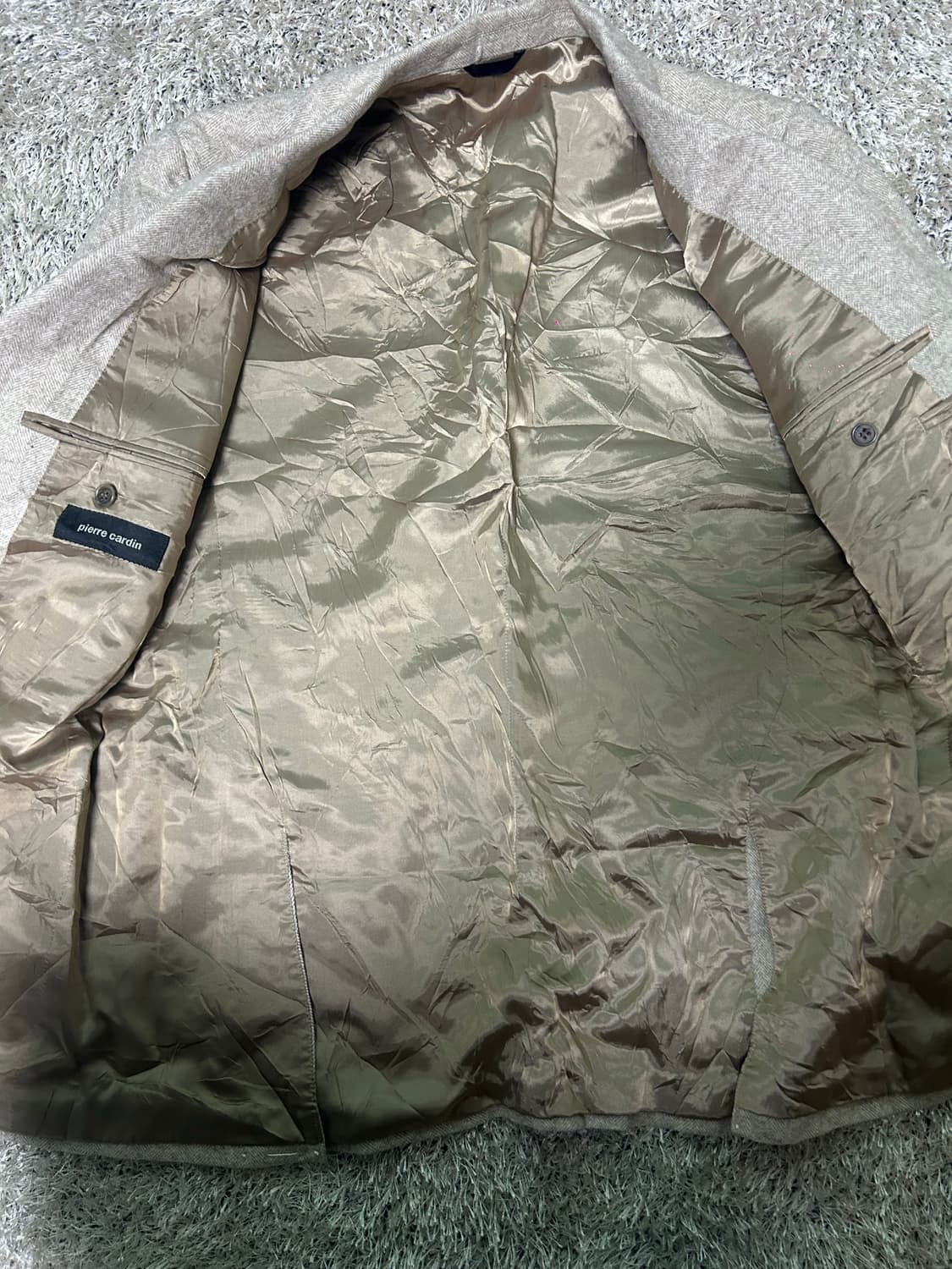 일제 피에르가르뎅 울 블레이저 사이즈 105~110 상품이미지4