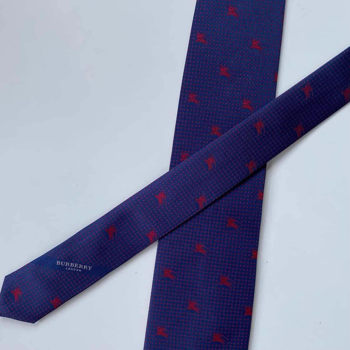 버버리 신형라벨 모노그램 명품 정품 넥타이 (Burberry) 상품이미지4