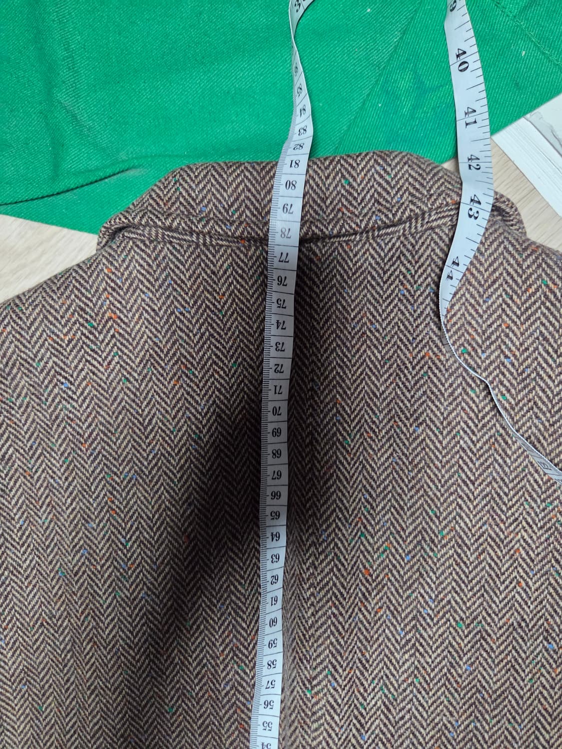 MAESTRO 캐시미어 헤링본 스포츠 코트 수트 자켓 블레이저 헌팅자켓 상품이미지9