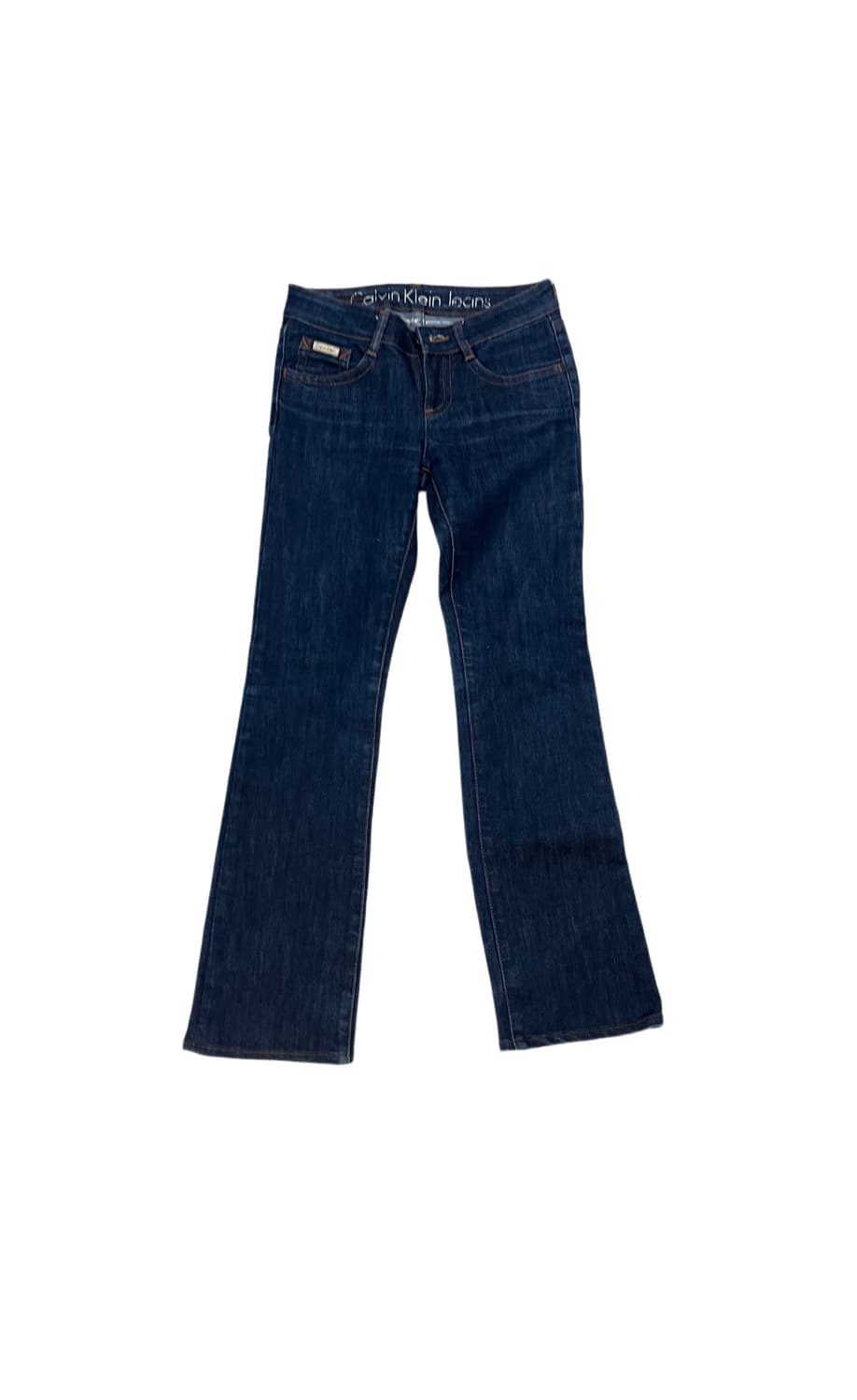 캘빈 클라인 진청 핫픽스 세미 부츠컷 상품이미지2