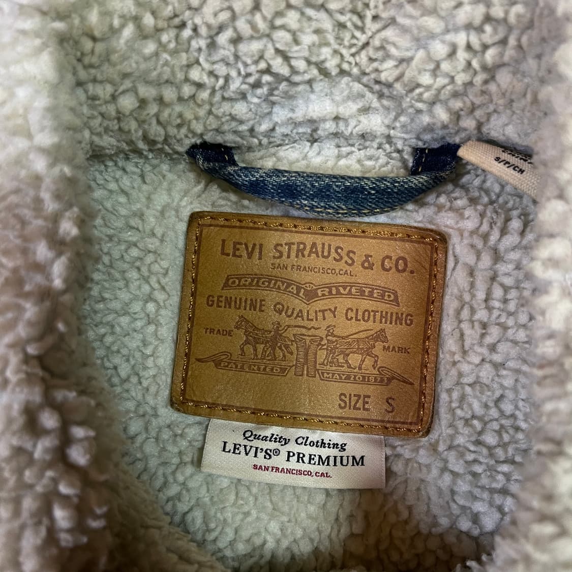 리바이스 데님 쉐르파 자켓 상품이미지4