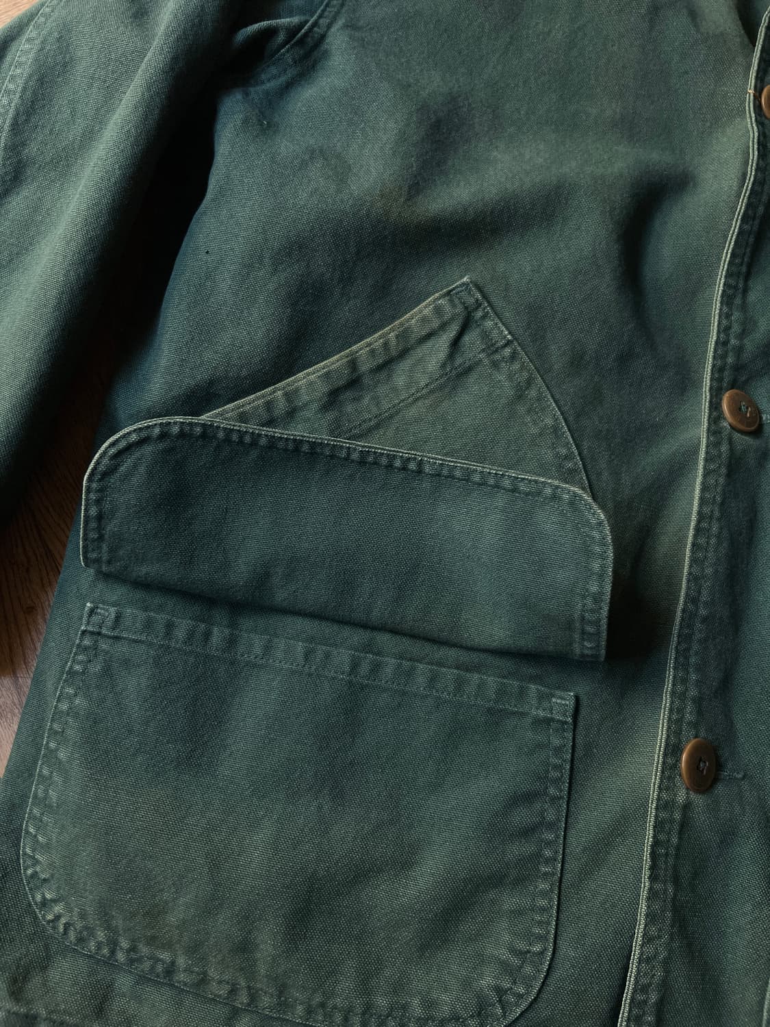 [L]90's 엘엘빈 Made in USA 프리마로프트 헌팅 자켓 상품이미지4