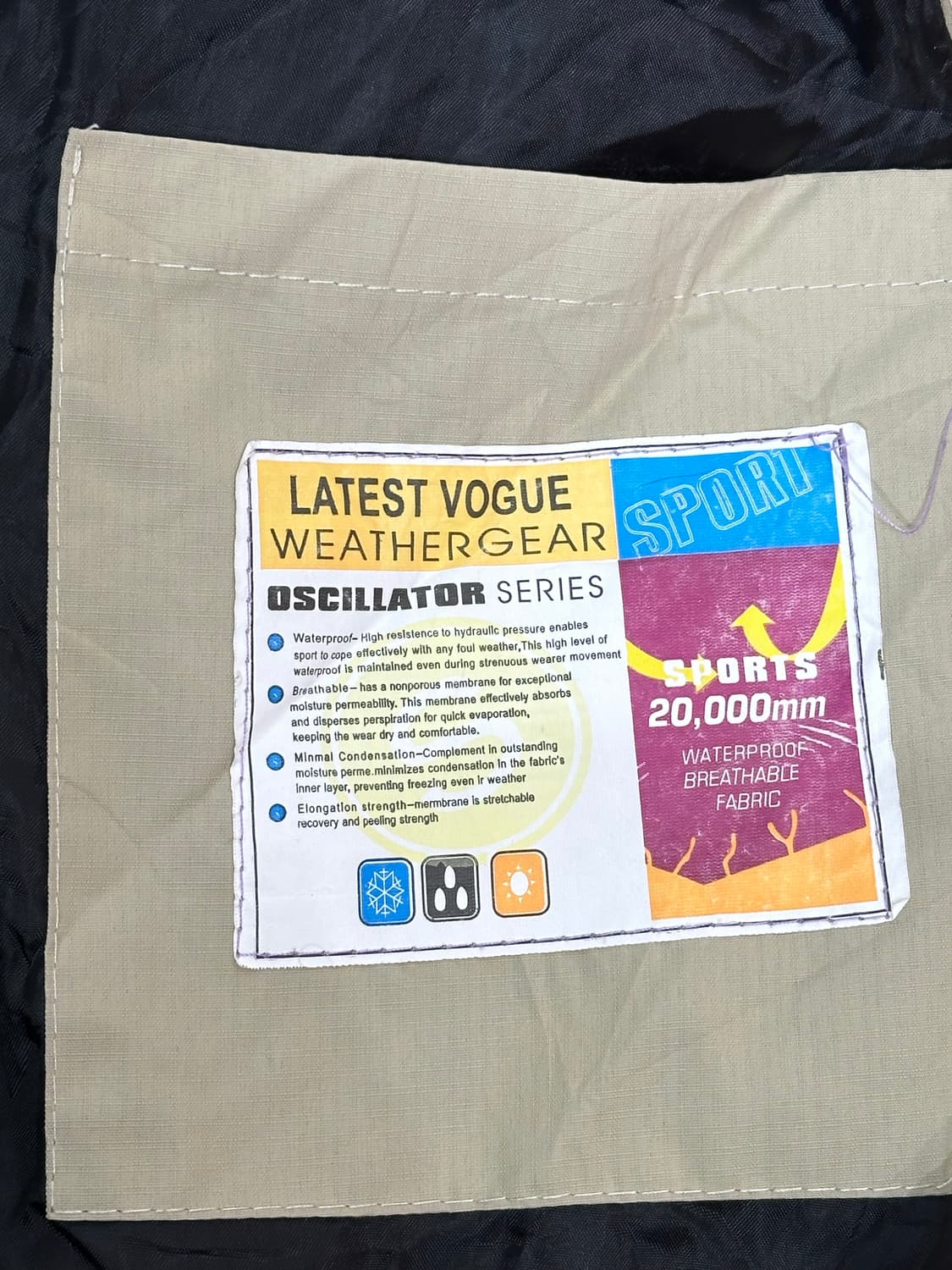 데상트 베이지 오버핏 후드 바람막이 올드스쿨 트랙 자켓 M 상품이미지8