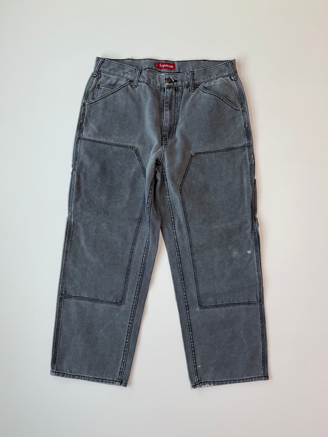 슈프림 더블니 그레이 상품이미지1