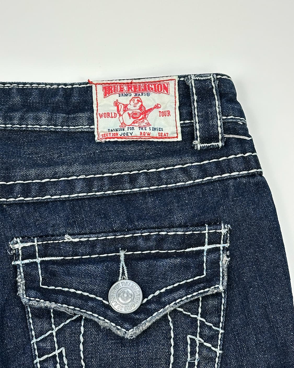 트루릴리전 조이 로우라이즈 데님 팬츠 상품이미지3